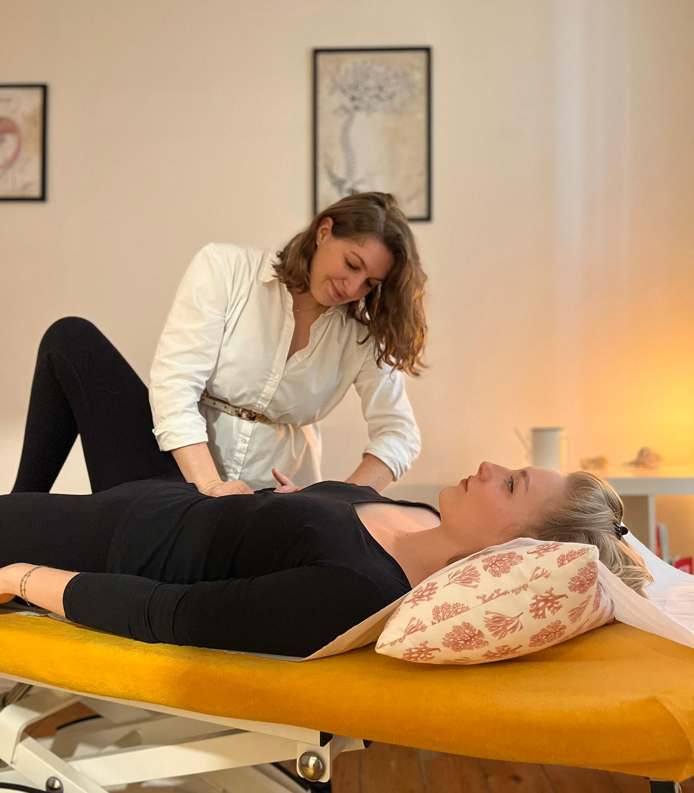 Tiphanie Baussin consultation ostéopathe santé la femme